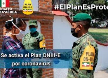 Ejército activa fase de auxilio a la población del Plan DNIII-E por Covid-19