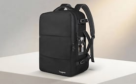 Mochila de viaje de 10 kg en menos de 500 pesos en Amazon México; viaja de manera cómoda y de calidad