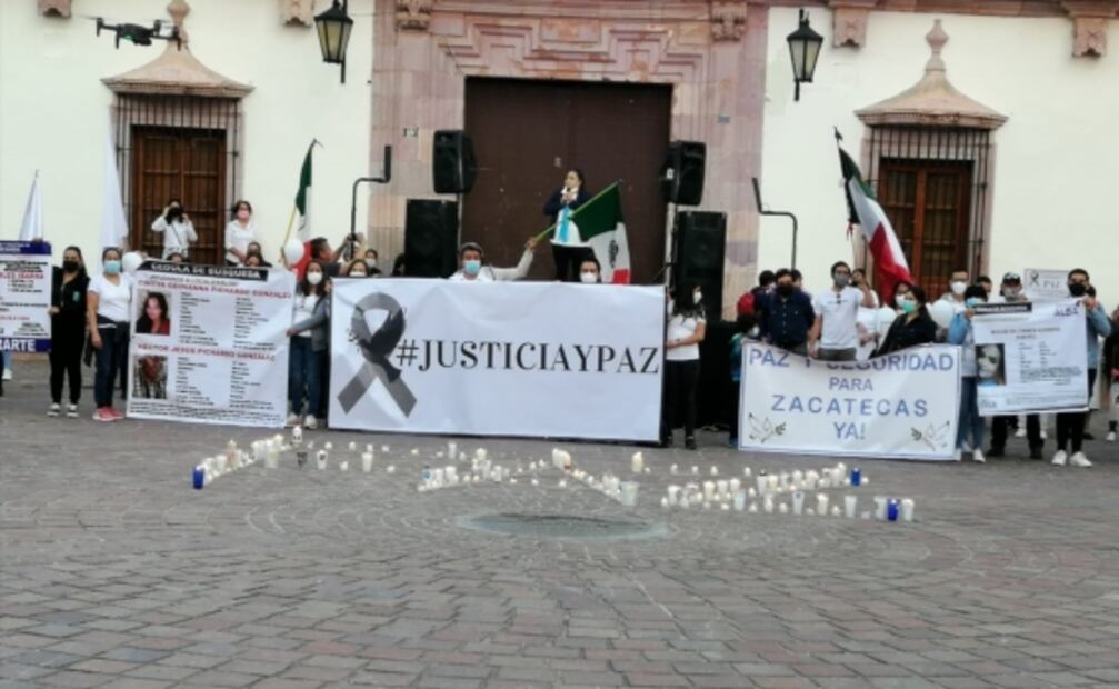 Realizan marcha por la paz y justicia en Zacatecas tras ola de violencia