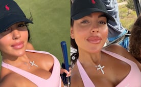 Georgina Rodríguez presume escote de infarto y conquista Instagram con atrevido look deportivo