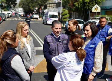 Giovani Gutiérrez inaugura obras de repavimentación en Coyoacán; busca romper récord de metros cuadrados restaurados