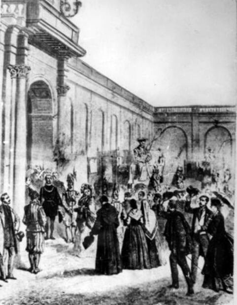 Así fue la posada de Carlota y Maximiliano