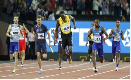 Usain Bolt is injured during his last race