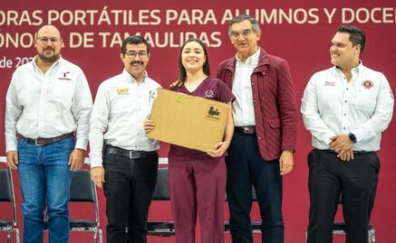 Entregan 5 mil computadoras portátiles a estudiantes y docentes de Universidad Autónoma de Tamaulipas; buscan reducir brecha digital  