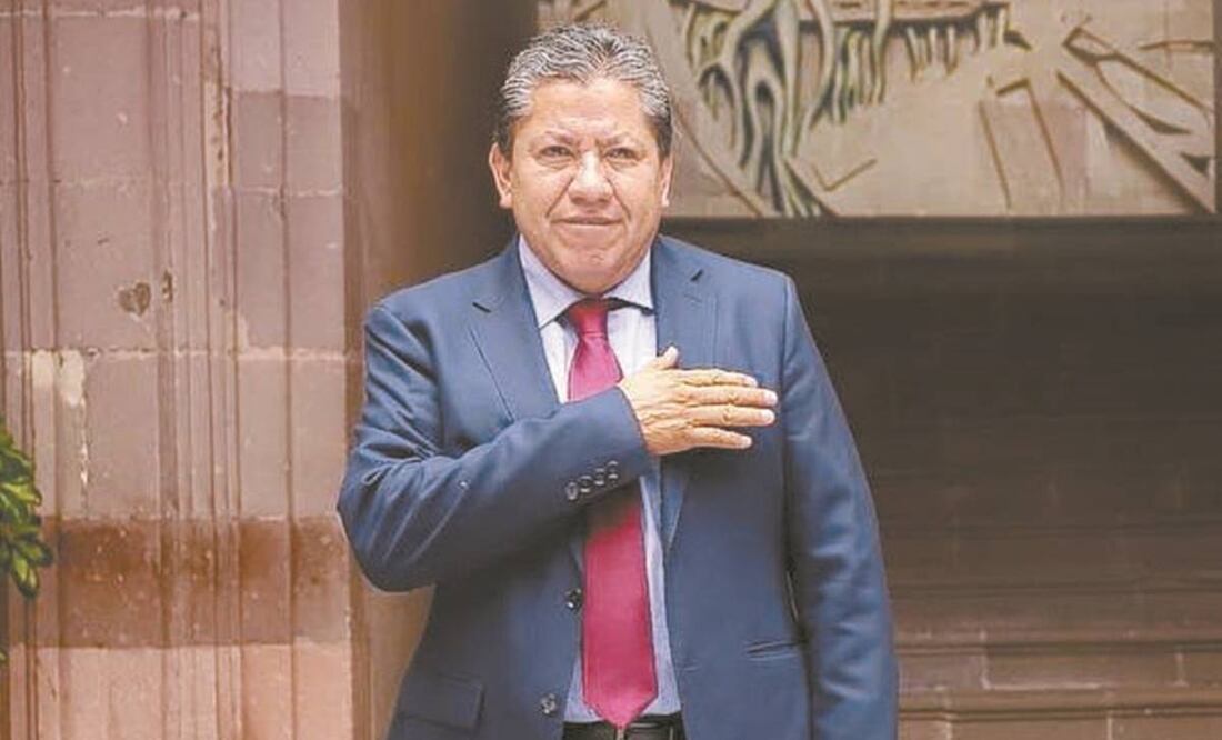 David Monreal, gobernador electo de Zacatecas, acudió al homenaje a Ramón López Velarde. Foto: ARCHIVO EL UNIVERSAL