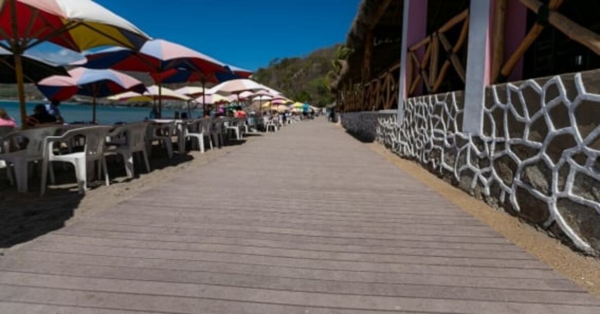 Cómo es una playa incluyente para personas con discapacidad