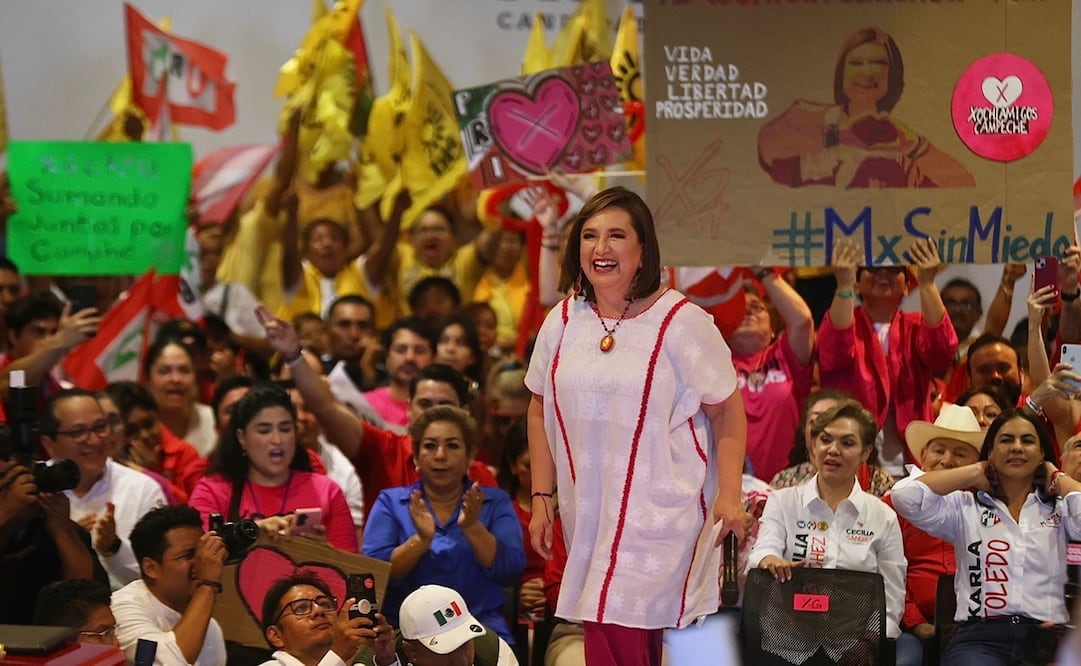 Xóchitl Gálvez de visita en Campeche / Foto: Berenice Fregoso. EL UNIVERSAL
