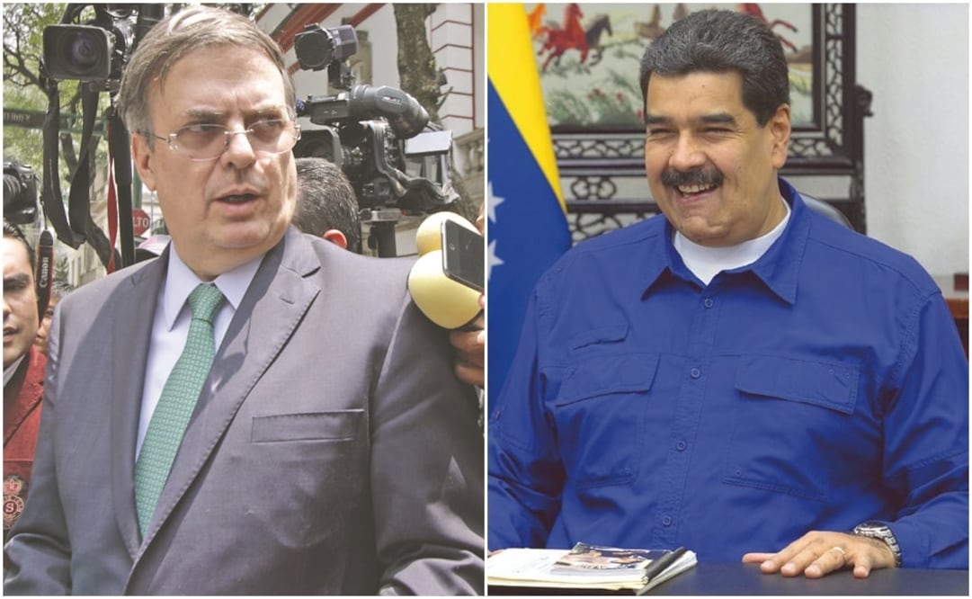 El viaje de Maduro y Ebrard