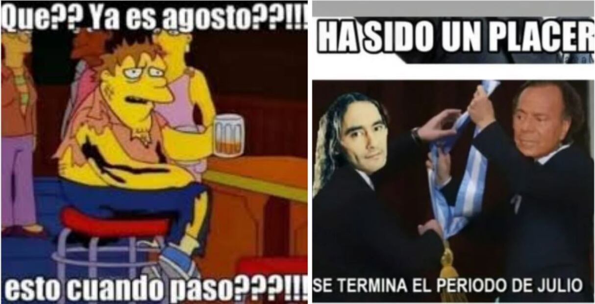 Los mejores memes de agosto.
Foto: Captura de pantalla