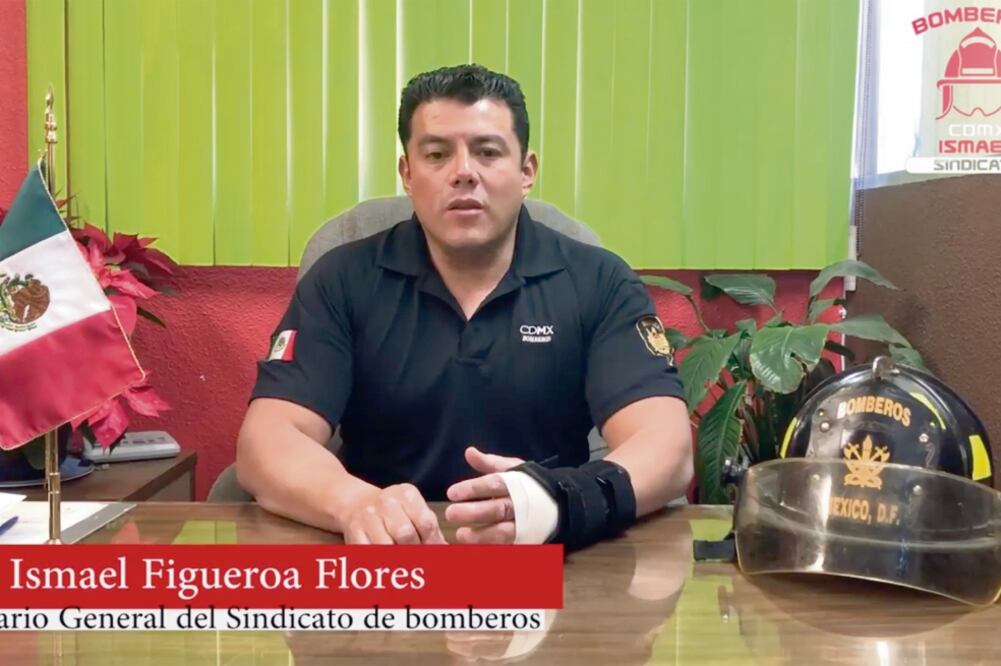 Señalamientos. Figueroa dijo en un video que el segundo sindicato lo ataca en redes sociales. Foto: tomada de video.