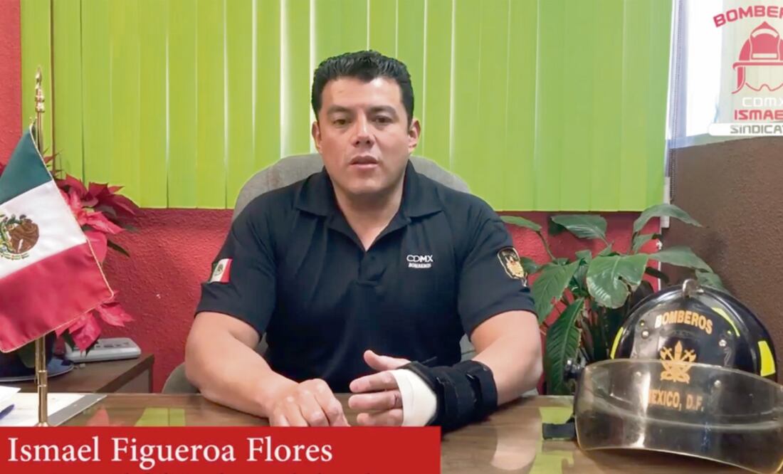 Señalamientos. Figueroa dijo en un video que el segundo sindicato lo ataca en redes sociales. Foto: tomada de video.