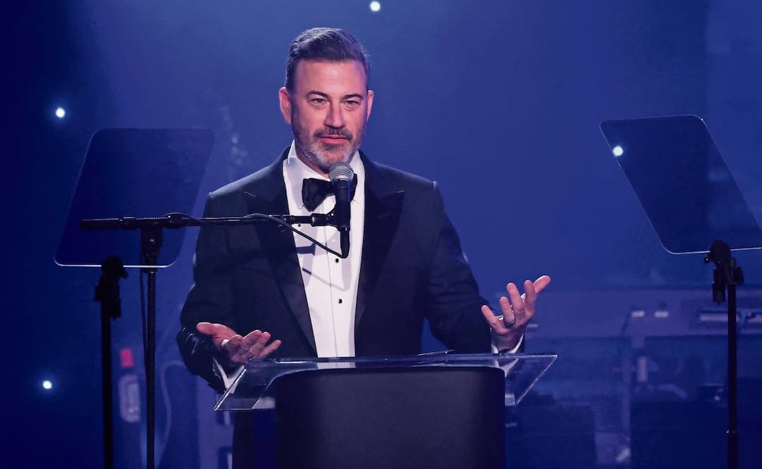 Jimmy Kimmel, presentador de ABC, dijo la semana pasada que la primera dama irradiaba “el aura de una futura viuda”. Foto by Michael Tran / AFP