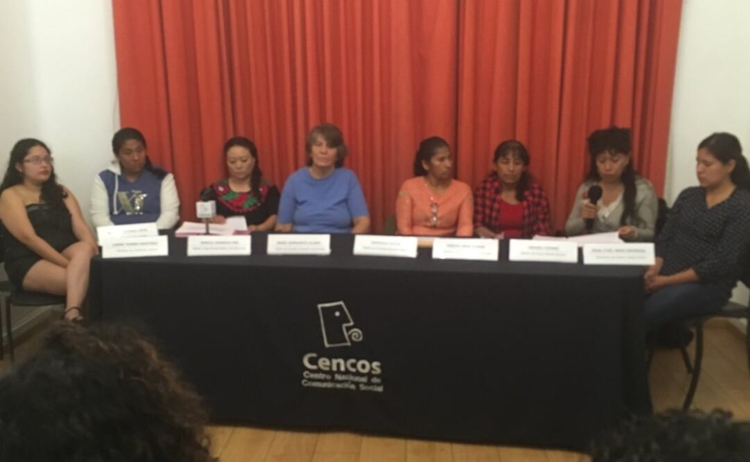 Exigieron garantías de seguridad para víctimas y familiares de víctimas de violencia feminicida. Foto: Twitter @cencos 