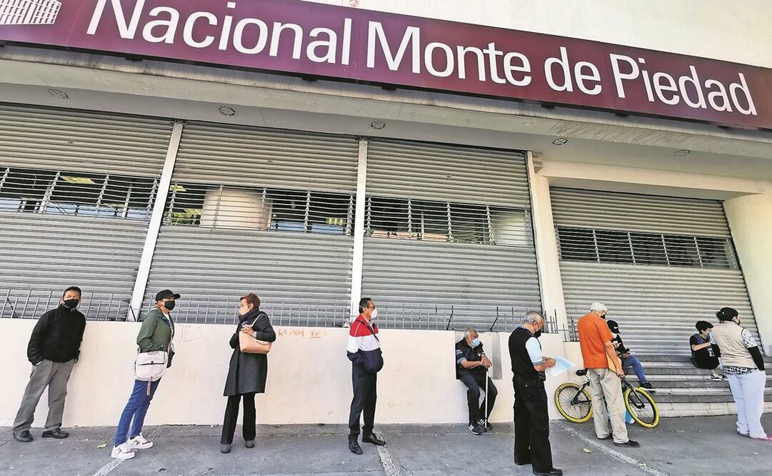 Las empresas de préstamo prendario estiman una recuperación durante 2022, después del impacto de la pandemia en el último par de años. Foto: Archivo/ EL UNIVERSAL.