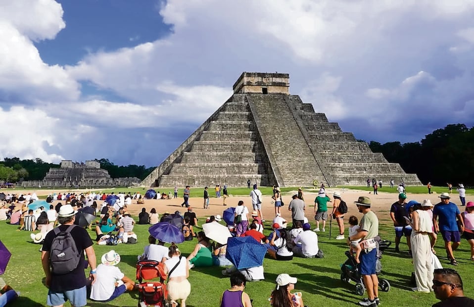 La zona arqueológica de Chichén Itzá, en Yucatán, es la más visitada de todo el país. Foto: Especial