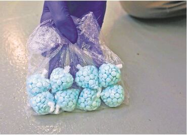 Aduanas de EU realizan la mayor incautación de fentanilo en su historia