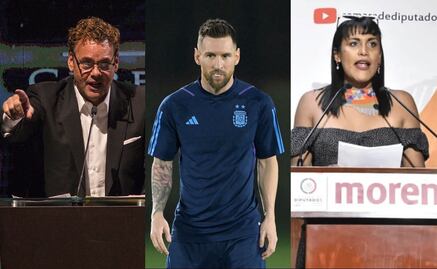 David Faitelson revienta a diputada María Clemente por proponer a Messi como 'persona non grata'