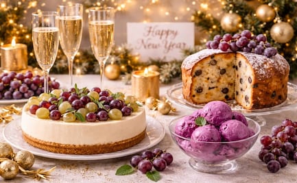 3 postres con uvas que no pueden faltar en tu cena de Año Nuevo