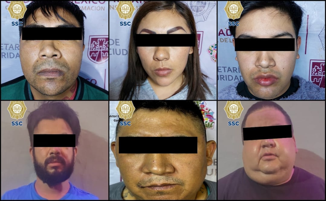 Cae Juana "N", presunta lideresa de célula dedicada al narcomenudeo; detienen a 6 más en tres cateos en la GAM y Álvaro Obregón. Foto: Secretaría de Seguridad Ciudadana