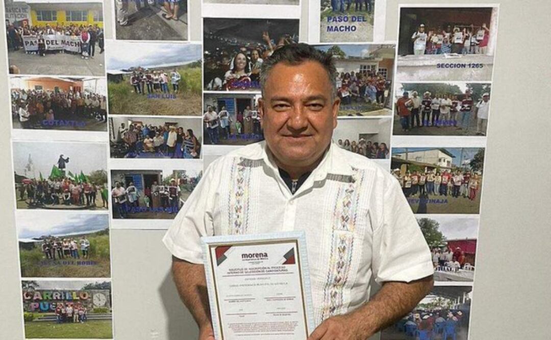 Aparece vivo aspirante morenista a la alcaldía de Cotaxtla, Veracruz (13/02/2025). Foto: X (@epistolitas)