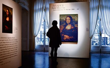 Subastarán Mona Lisa hecha de cubos Rubik 