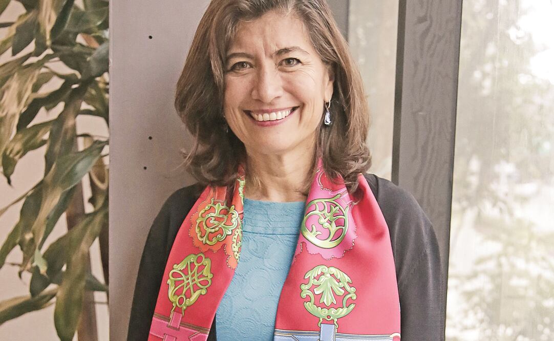 La jefa de Gabinete y Sherpa ante el G20 del organismo, Gabriela Ramos(ALEJANDRA LEYVA. EL UNIVERSAL)