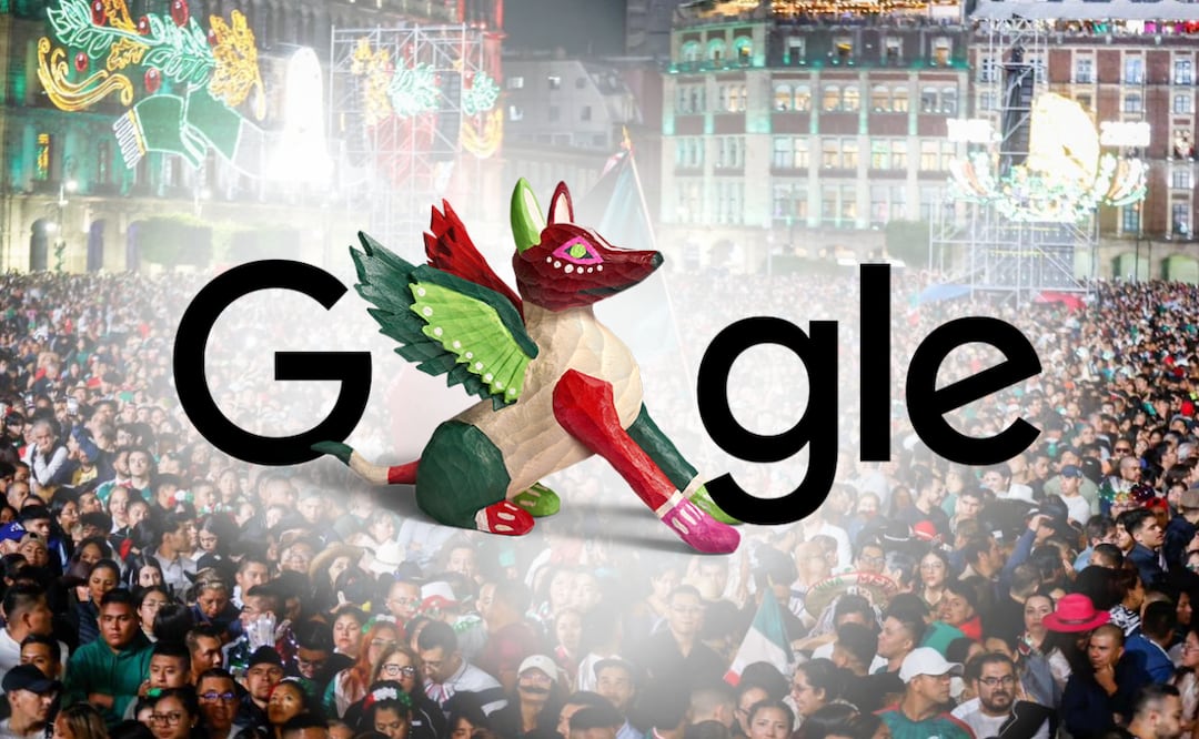 Así es doodle de Google de este 16 de septiembre. Foto: Diego Simón/EL UNIVERSAL