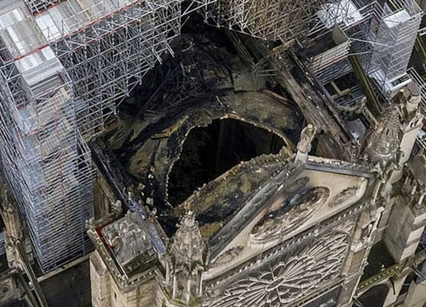Así se vivieron los minutos antes del incendio de Notre Dame