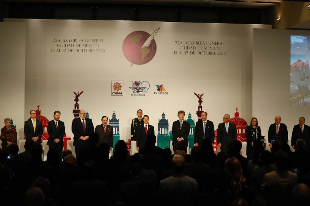 72 Asamblea General de la Sociedad Interamericana de Prensa (SIP). (FOTO: LUIS CORTES / EL UNIVERSAL)