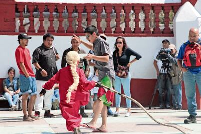 “Reciben latigazos para borrar sus culpas”