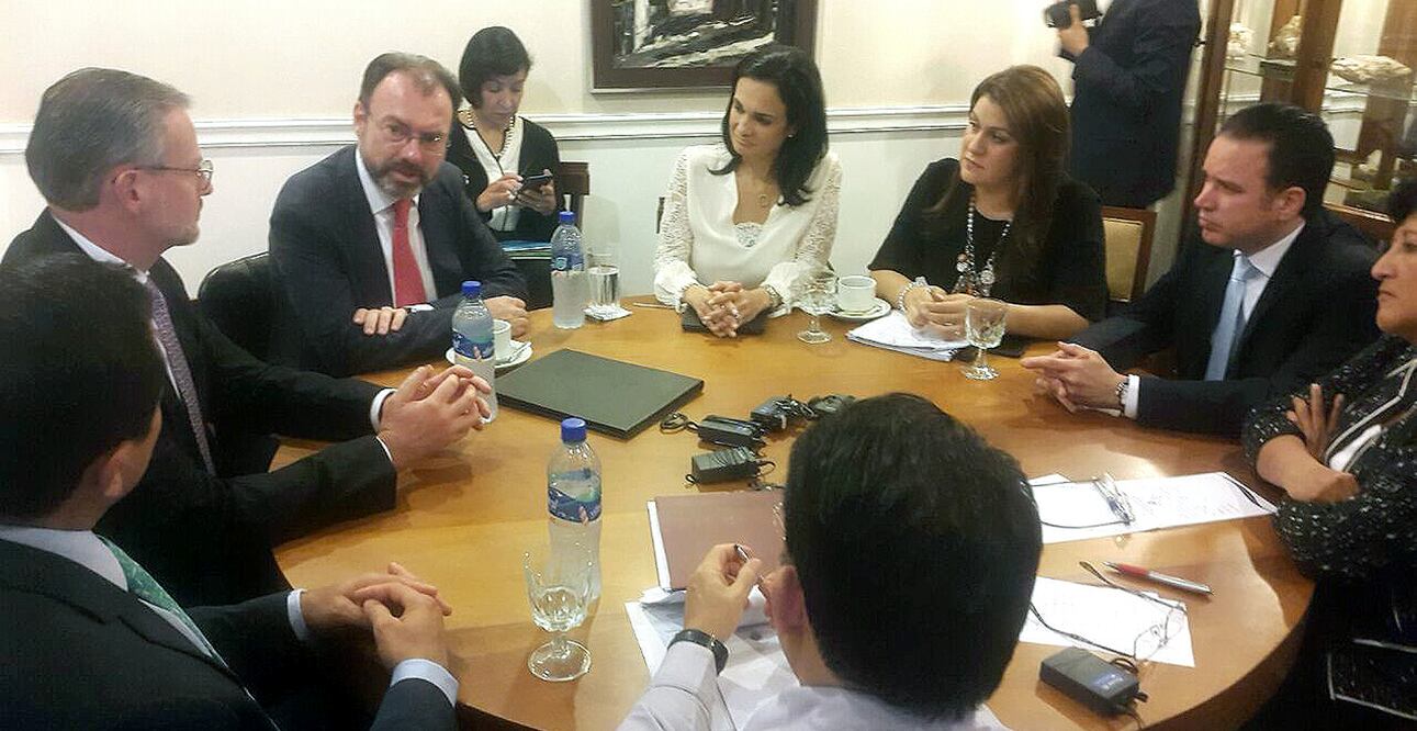 Luis Videgaray, secretario de Relaciones Exteriores viajó a San José donde participó este jueves en la Reunión del Consejo de Ministros de Relaciones Exteriores del Sistema de la Integración Centroamericana (SICA) (Foto: Notimex)