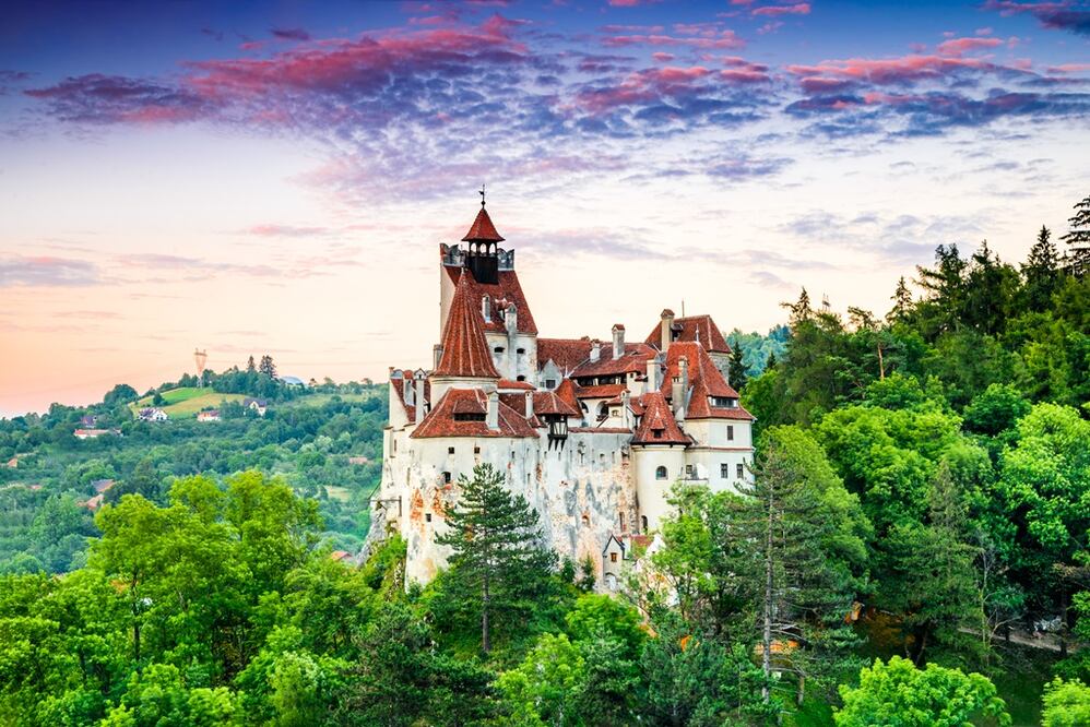El Castillo de Bran es también llamado el castillo de Drácula. Foto: iStock