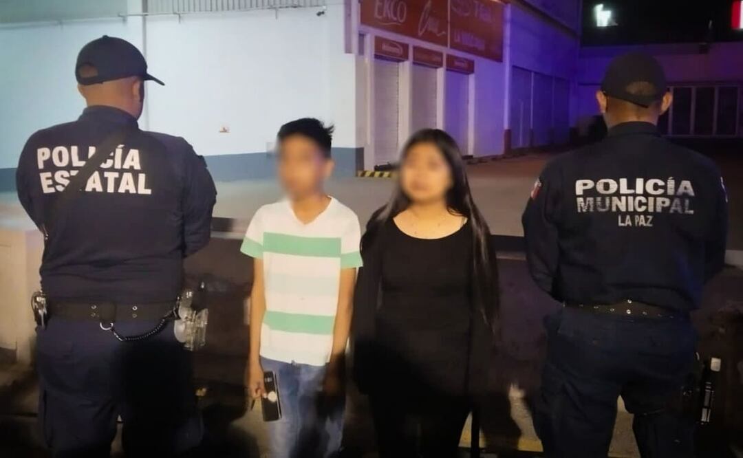 La propia progenitora de los niños fue la que alertó a las autoridades de la desaparición de sus dos hijos, por lo que se llevó a cabo su búsqueda en la región y por el geolocalizador de su teléfono celular los pudieron ubicar en el municipio vecino de Los Reyes La Paz sanos y salvos. Foto: Especial