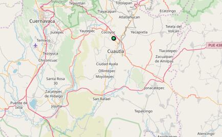 Descartan daños tras sismo de 3.8 en Cuautla, Morelos