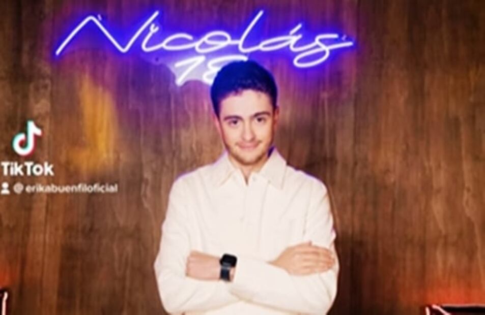 Erika Buenfil organiza tremendo reventón para Nicolás por sus 18 años