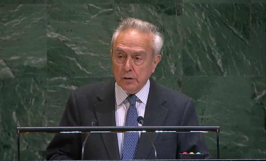 Héctor Vasconcelos, representante de México ante la ONU. Foto: Especial