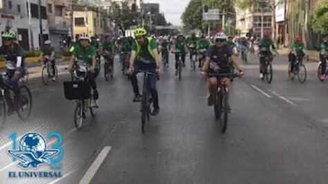 Participan en Gran Rodada Ciclista más de 12 mil personas