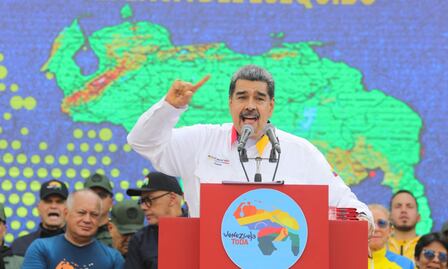 "Es un mensaje del más allá", dice Maduro sobre accidente de helicóptero en Guyana