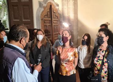 Sheinbaum revira a Salud federal por semáforo Covid: "para nosotros estamos en naranja"