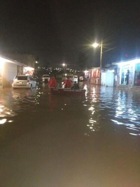 Así amaneció Ixtapaluca tras las lluvias de ayer