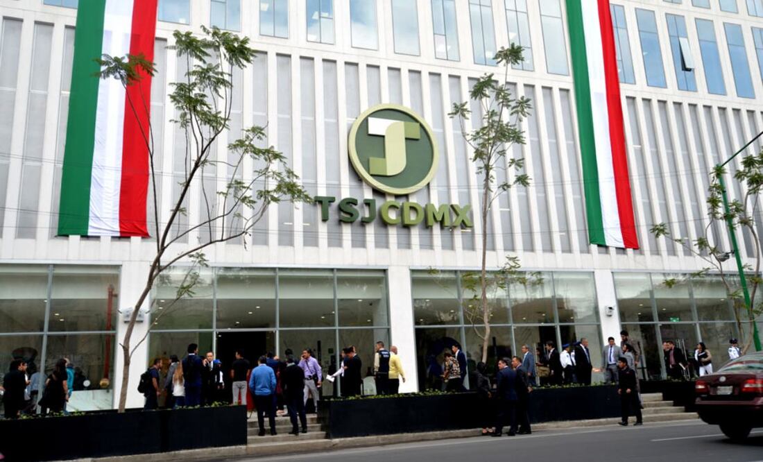 Tribunal Superior de Justicia Local (TSJ-CDMX). 
Foto: TSJ