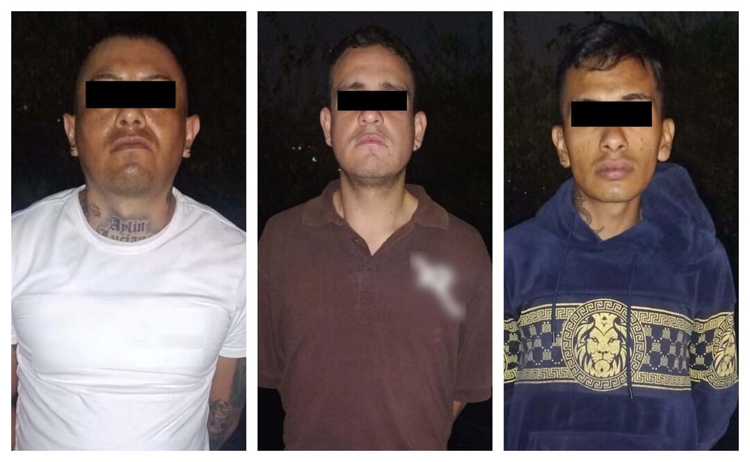 Caen tres de “Los Pepes”; implicados en homicidio de taxista en Iztapalapa. Foto: Especial