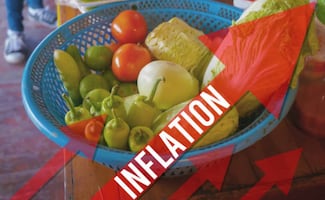 Inflación rebasa el 4% en febrero por aumento en verduras y cigarrillos; aún no se refleja el impacto de la guerra 