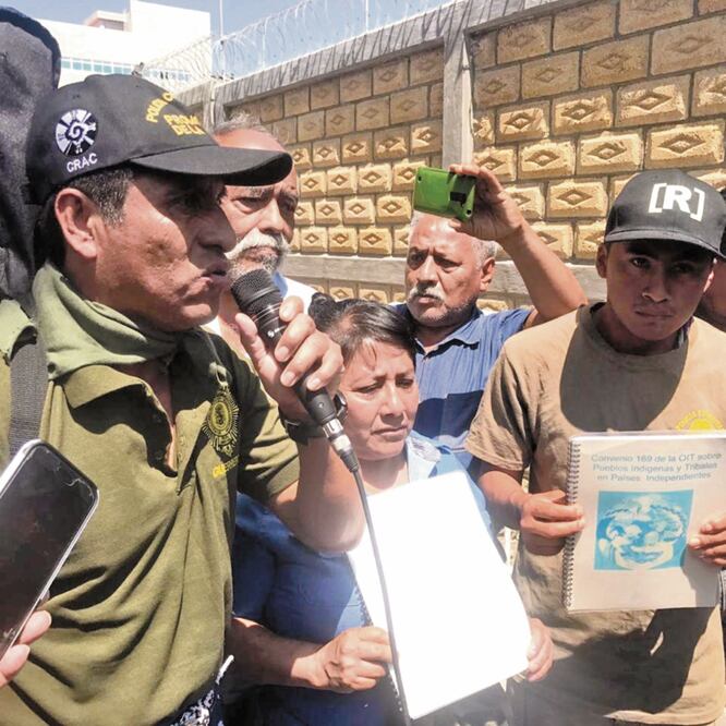 nzalo Molina González está bajo medidas cautelares del Mecanismo de Protección a Defensores de Derechos Humanos y Periodistas de la Segob. ARCHIVO EL UNIVERSAL