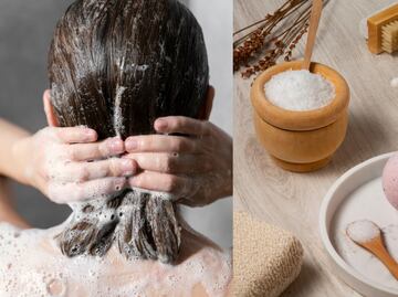 Para qué sirve lavarse el cabello con sal