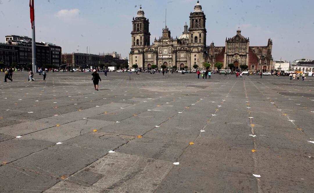 Inicia rehabilitación del Zócalo la próxima semana