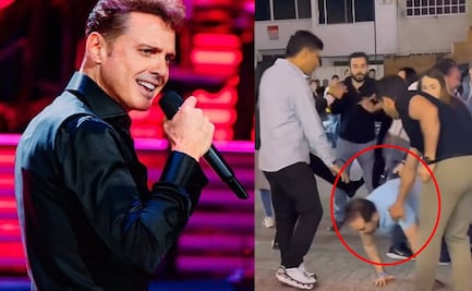  Fans de Luis Miguel se agarran a golpes tras concierto en Veracruz, VIDEO