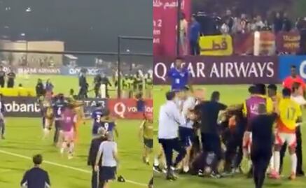 Francia y Colombia protagonizan pelea al final del juego en el Mundial Sub-17