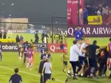 Francia y Colombia protagonizan pelea al final del juego en el Mundial Sub-17