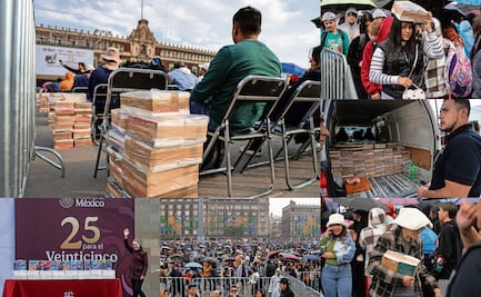 Repartición de libros se vuelve homenaje a Taibo II